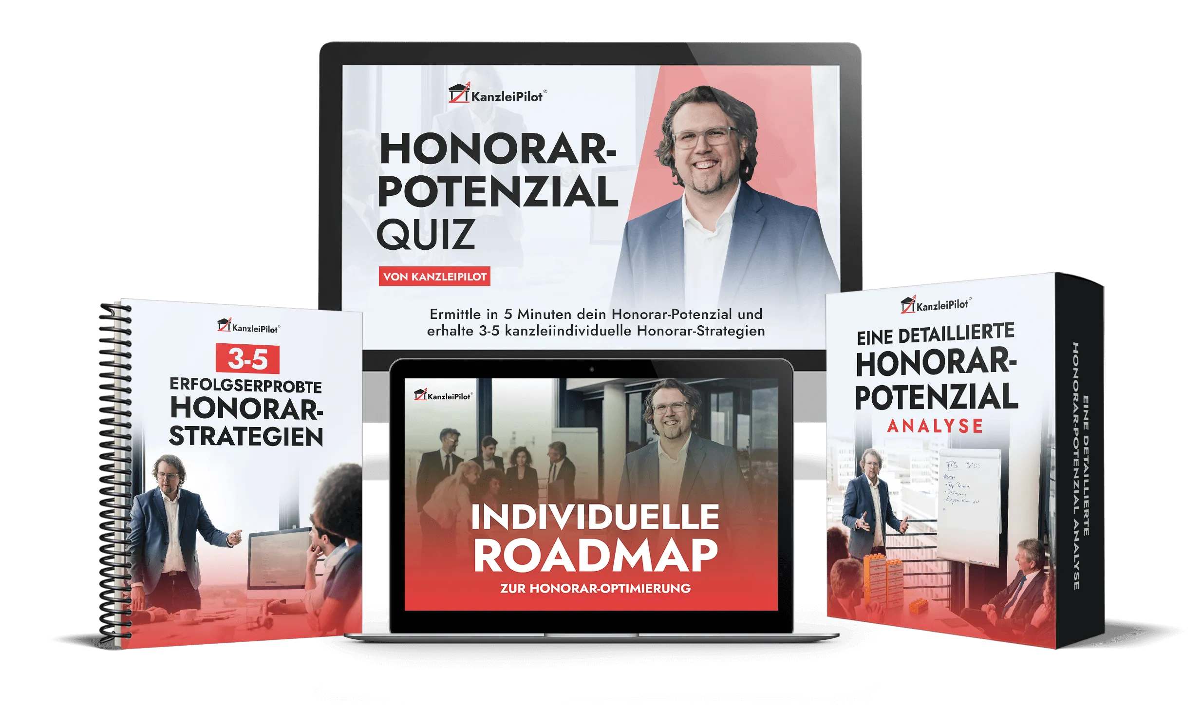 Honorar-Potenzial Quiz Mockup